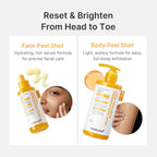 Body Peel Shot with Kojic Acid Turmeric, Brightening & Exfoliating