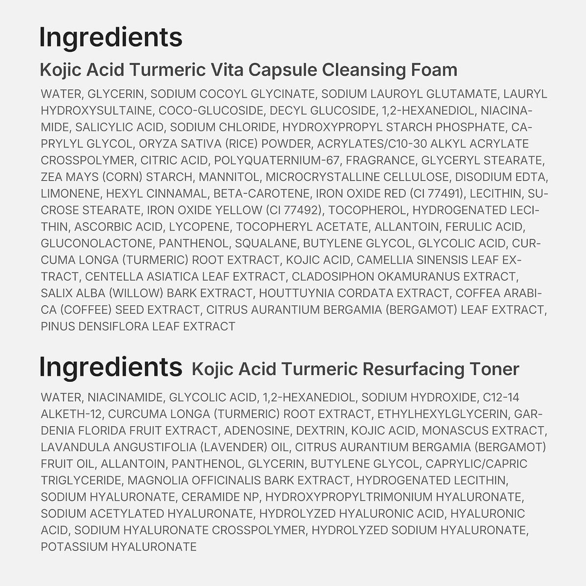 Kojic Brightening Essentials Mini Skincare Set - 4-Step Starter Kit