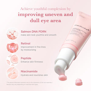 Advanced Eye Serum with Salmon DNA PDRN, Peptides, and Retinol for Reducing Fine Lines