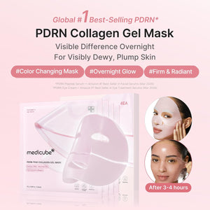 Jelly Gel Mask with Salmon DNA PDRN Pink Collagen, Plump & Hydrate