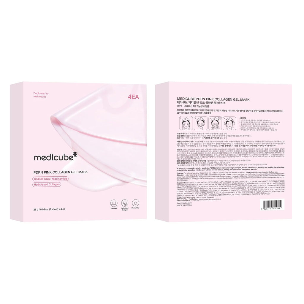 Jelly Gel Mask with Salmon DNA PDRN Pink Collagen, Plump & Hydrate