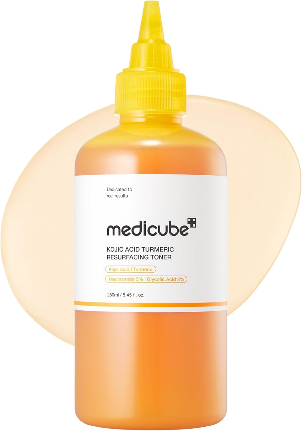 Kojic Acid and Turmeric Smoothing Toner for Face and Body, 8.45 Fl. Oz.
