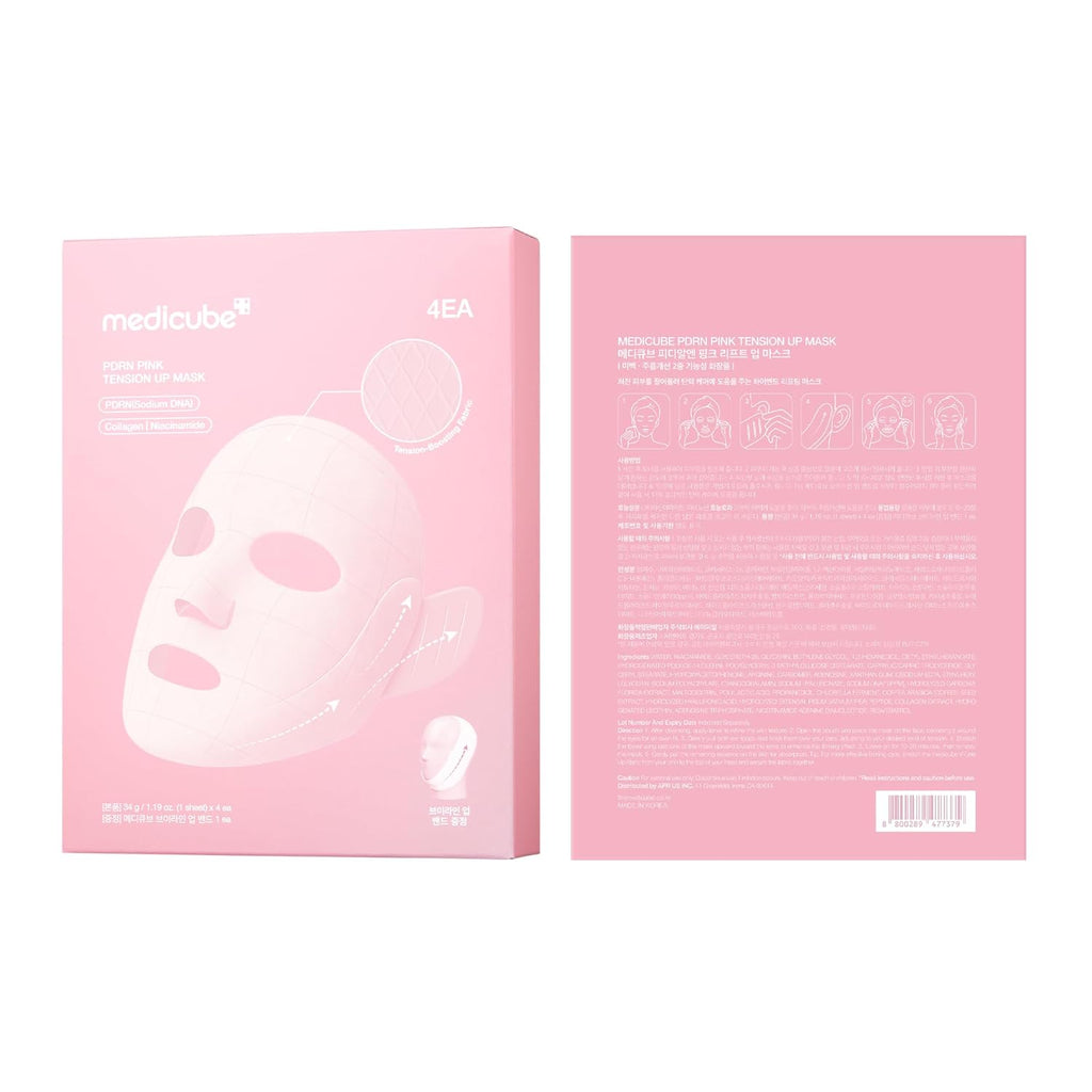 PDRN Pink Tension-Up 3-Step Contouring Sheet Mask