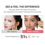 Jelly Gel Mask with Salmon DNA PDRN Pink Collagen, Plump & Hydrate