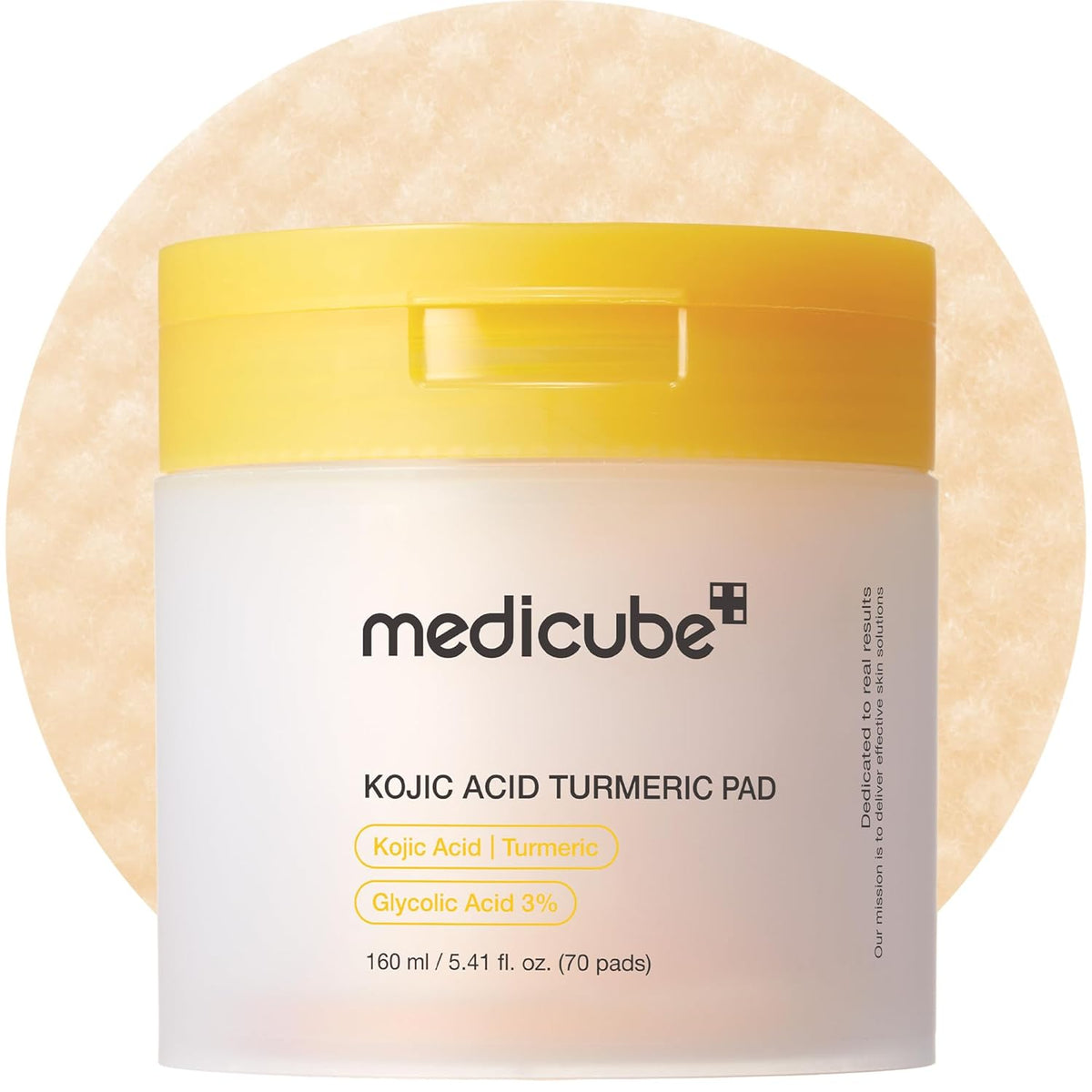 Toner Pads Kojic Acid Turmeric Clarifying Pad for Troubled Skin