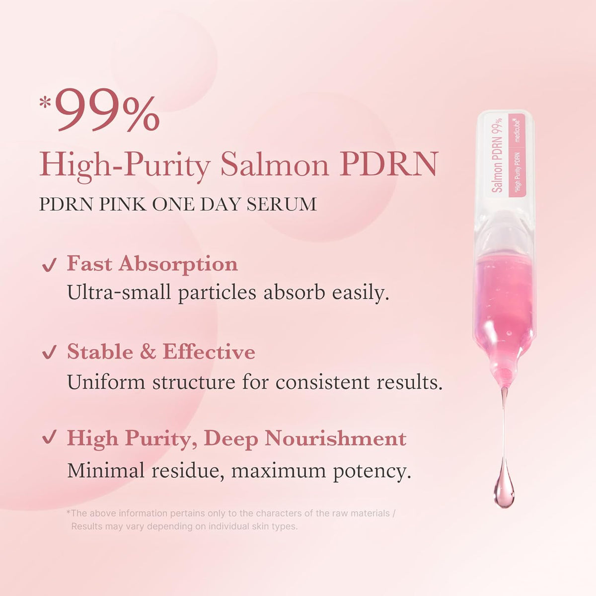 Salmon DNA PDRN Pink One-Day Serum