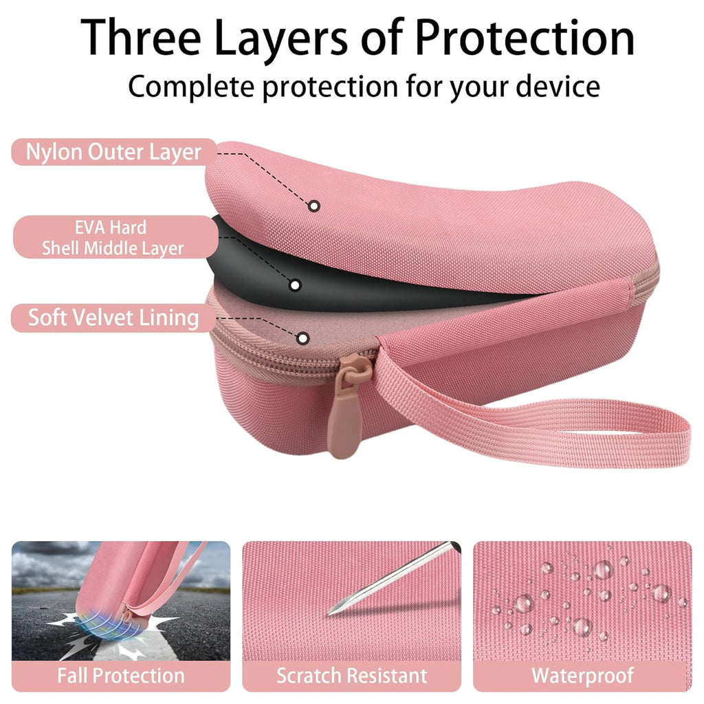 Medicube Booster Pro 6-In-1 Beauty Massager Hard Protective Case in Pink