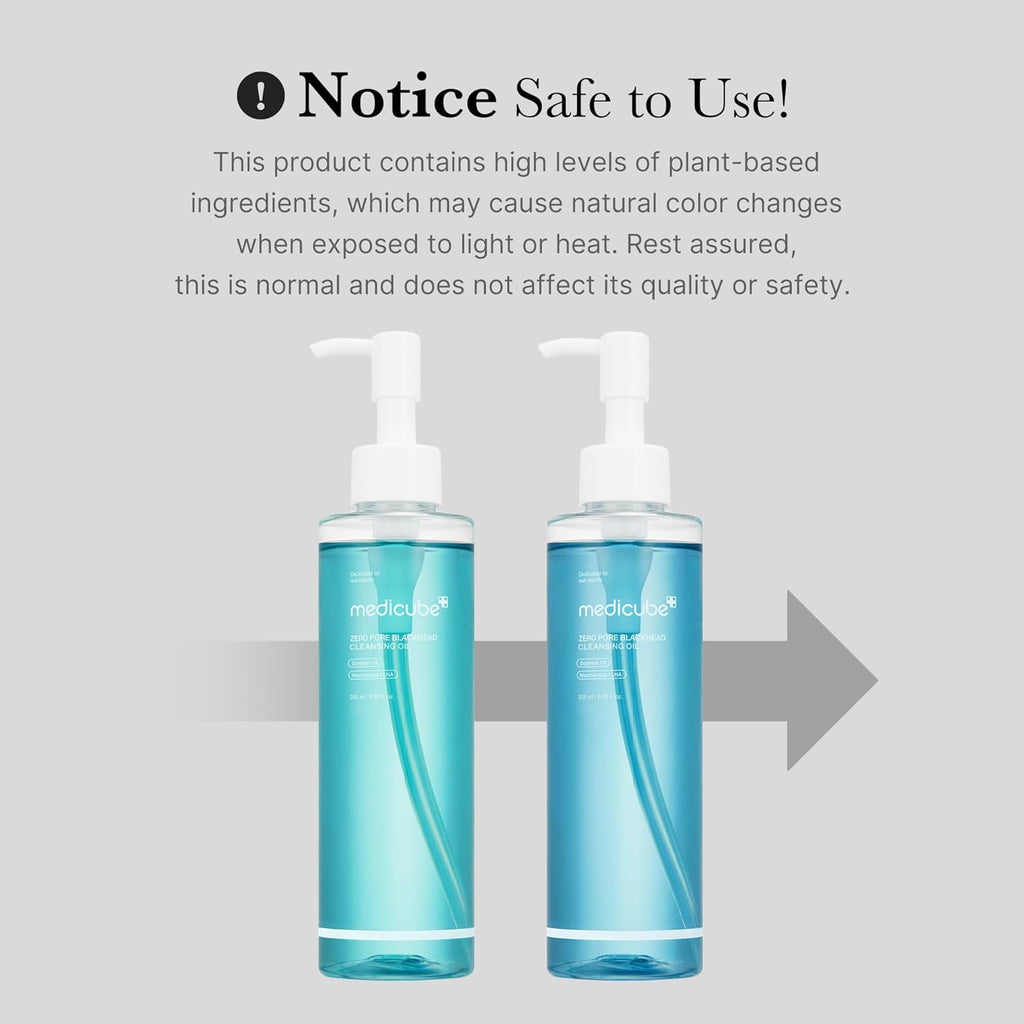Deep Pore Cleansing Duo: Zero Pore Blackhead Cleansing Oil and Blackhead Cleaner Tool | Deep Cleansing Set for Excess Sebum & Hardened Impurities | Easy & Effective Cleansing Set