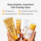 Kojic Brightening Essentials Mini Skincare Set - 4-Step Starter Kit